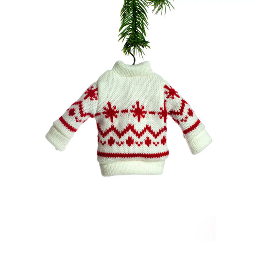 Hanging Cosy Christmas Sweater Ornament